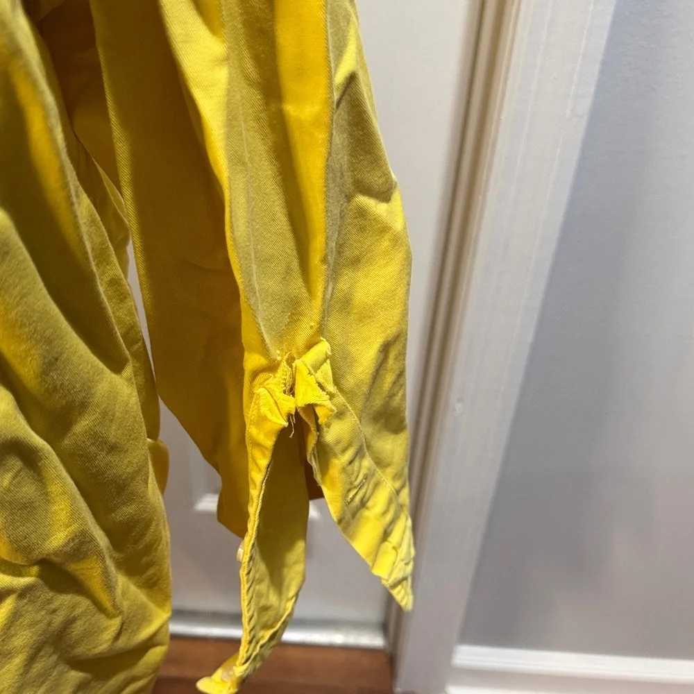 Polo by Ralph Lauren Yellow Shirt Jacket - Picture 3 of 5